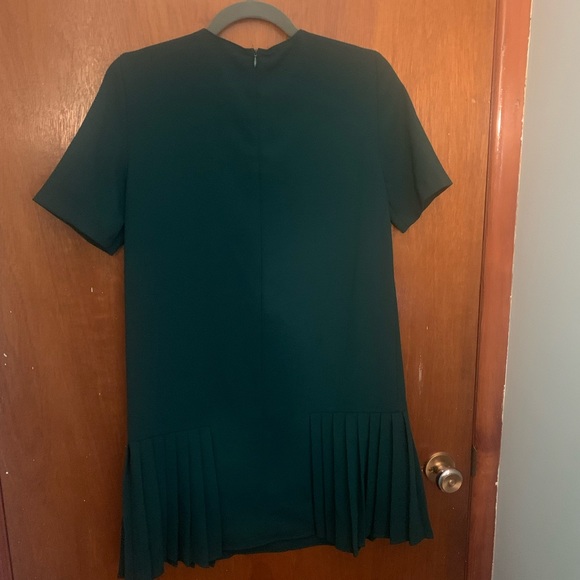 Zara, emerald green dress, size XS - Picture 3 of 5